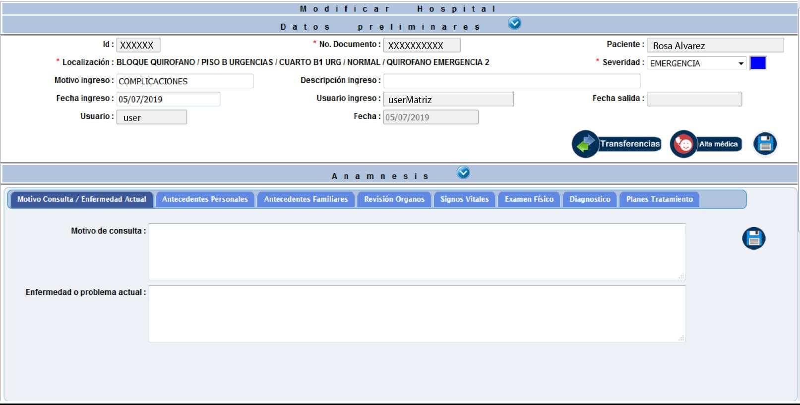 Interfaz Web